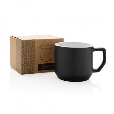 Logotrade promotional gift image of: Ceramic modern mug 350ml