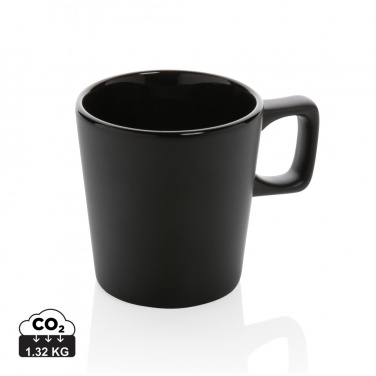 Logo trade corporate gifts picture of: Ceramic modern coffee mug 300ml