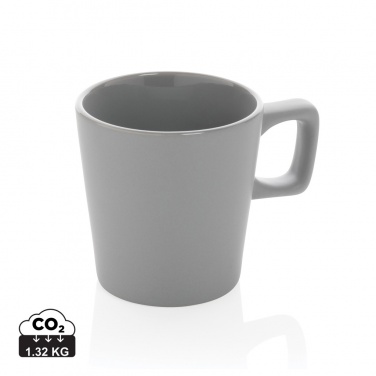 Logotrade promotional giveaway image of: Ceramic modern coffee mug 300ml