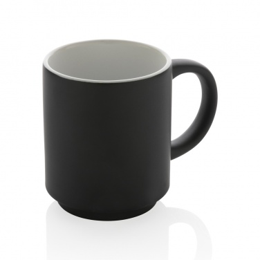 Logo trade promotional products image of: Ceramic stackable mug 180ml