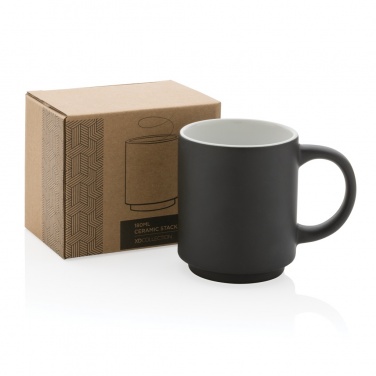 Logotrade promotional product picture of: Ceramic stackable mug 180ml