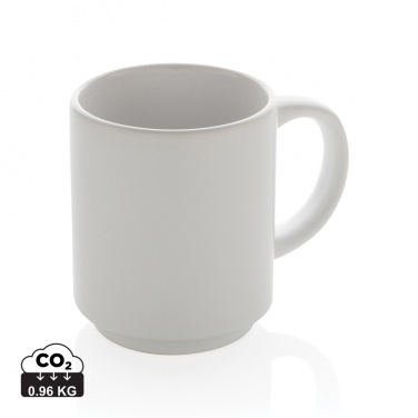 Logo trade corporate gifts picture of: Ceramic stackable mug 180ml