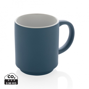 Logo trade corporate gift photo of: Ceramic stackable mug 180ml