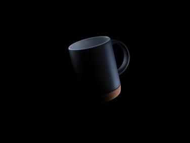 Logo trade corporate gifts image of: Ceramic mug with cork base 280ml