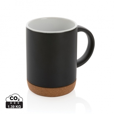 Logotrade promotional item image of: Ceramic mug with cork base 280ml