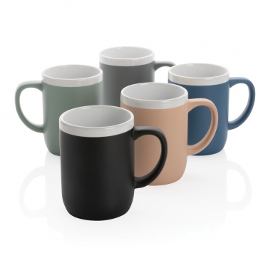 Logotrade promotional giveaway image of: Ceramic mug with white rim 300ml