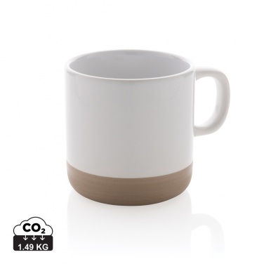 Logotrade business gift image of: Glazed ceramic mug 360ml