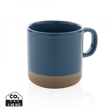 Logo trade promotional gifts picture of: Glazed ceramic mug 360ml