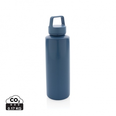 Logo trade promotional item photo of: RCS certified recycled PP water bottle with handle