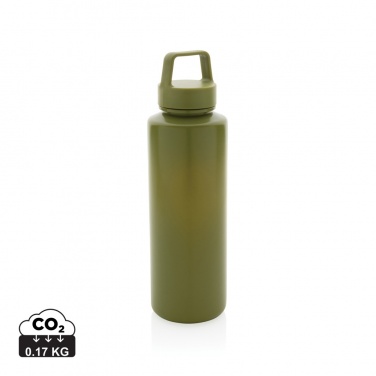 Logo trade corporate gift photo of: RCS certified recycled PP water bottle with handle