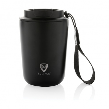 Logo trade advertising product photo of: Cuppa RCS re-steel vacuum tumbler with lanyard