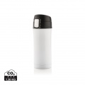 RCS Recycled stainless steel easy lock vacuum mug, white