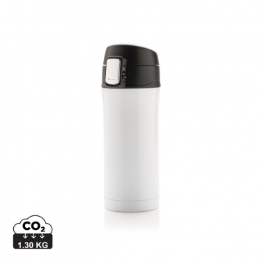 Logo trade advertising product photo of: RCS Recycled stainless steel easy lock vacuum mug