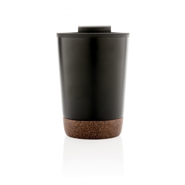 Logo trade corporate gifts picture of: GRS RPP stainless steel cork coffee tumbler