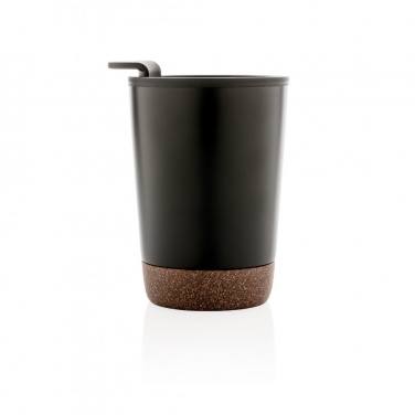 Logo trade promotional items image of: GRS RPP stainless steel cork coffee tumbler