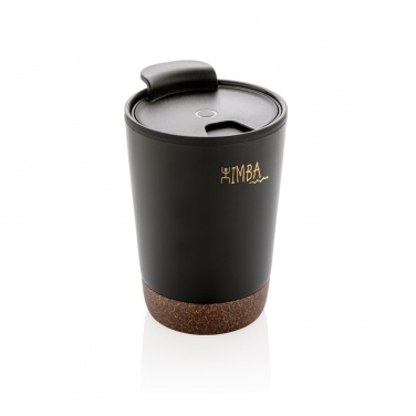 Logotrade corporate gift image of: GRS RPP stainless steel cork coffee tumbler