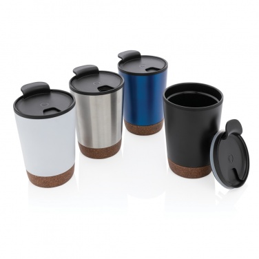 Logotrade promotional merchandise image of: GRS RPP stainless steel cork coffee tumbler