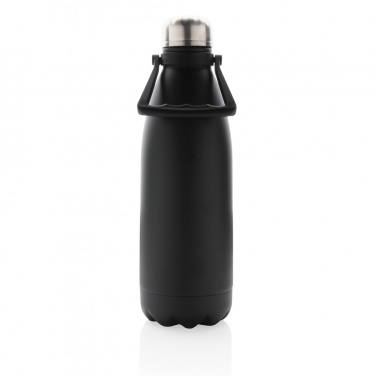 Logo trade business gifts image of: RCS Recycled stainless steel large vacuum bottle 1.5L