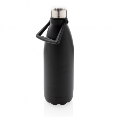 Logotrade corporate gift image of: RCS Recycled stainless steel large vacuum bottle 1.5L