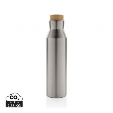 Logo trade advertising products picture of: Gaia RCS certified recycled stainless steel vacuum bottle