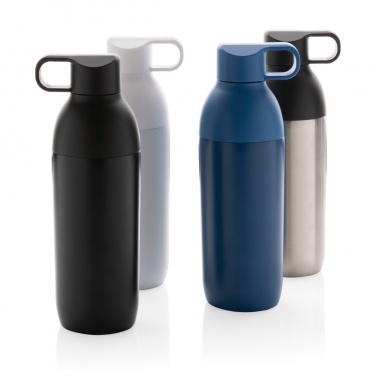 Logo trade business gift photo of: Flow RCS recycled stainless steel vacuum bottle