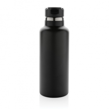 Logo trade promotional gifts image of: Hydro RCS recycled stainless steel vacuum bottle with spout