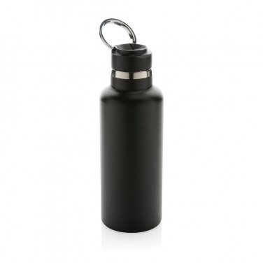 Logo trade promotional item photo of: Hydro RCS recycled stainless steel vacuum bottle with spout