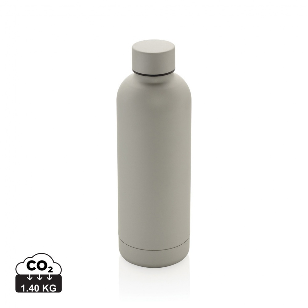 Logotrade promotional gift image of: RCS Recycled stainless steel Impact vacuum bottle