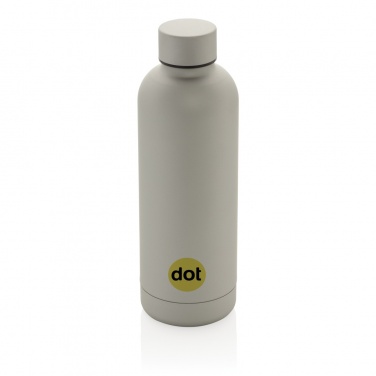 Logotrade promotional merchandise image of: RCS Recycled stainless steel Impact vacuum bottle