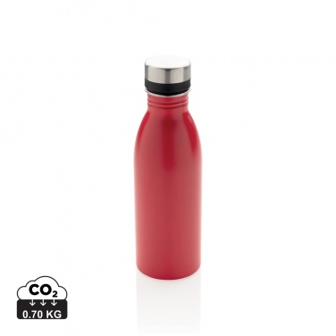 Logotrade corporate gift image of: RCS Recycled stainless steel deluxe water bottle