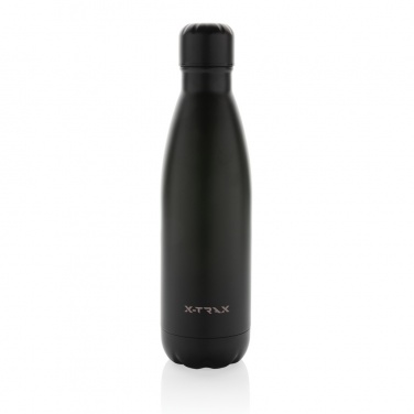 Logotrade promotional giveaway picture of: Eureka RCS certified re-steel single wall water bottle