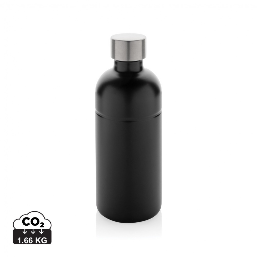 Logo trade promotional products image of: Soda RCS certified re-steel carbonated drinking bottle