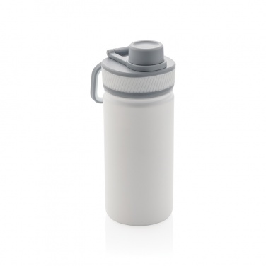 Logo trade advertising product photo of: Vacuum stainless steel bottle with sports lid 550ml