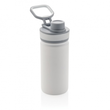 Logo trade promotional gift photo of: Vacuum stainless steel bottle with sports lid 550ml