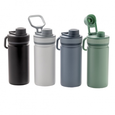 Logo trade business gift photo of: Vacuum stainless steel bottle with sports lid 550ml