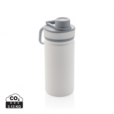 Logo trade promotional item photo of: Vacuum stainless steel bottle with sports lid 550ml