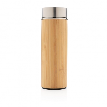 Logotrade promotional products photo of: Leak proof bamboo vacuum bottle