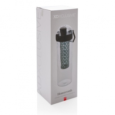 Logo trade corporate gift photo of: Honeycomb lockable leak proof infuser bottle