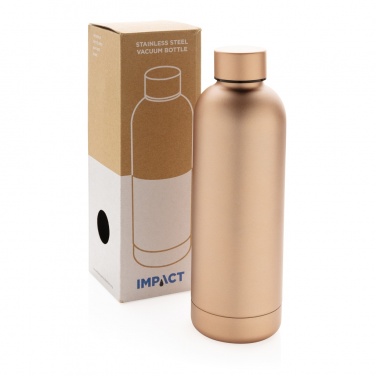 Logotrade promotional giveaway image of: Impact stainless steel double wall vacuum bottle