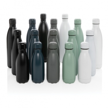 Logo trade promotional gift photo of: Solid colour vacuum stainless steel bottle 500 ml