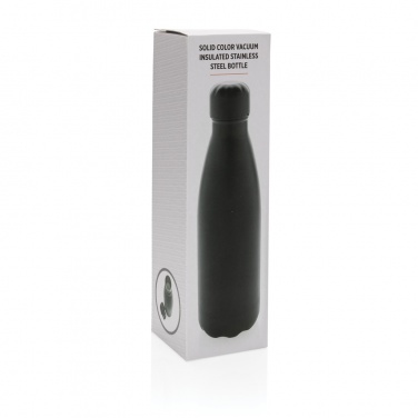 Logotrade promotional products photo of: Solid colour vacuum stainless steel bottle 500 ml