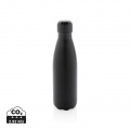 Solid colour vacuum stainless steel bottle 500 ml, black