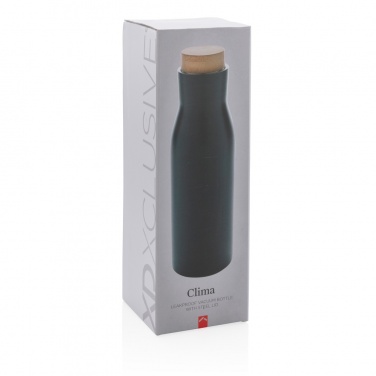 Logotrade promotional giveaway picture of: Clima leakproof vacuum bottle with steel lid