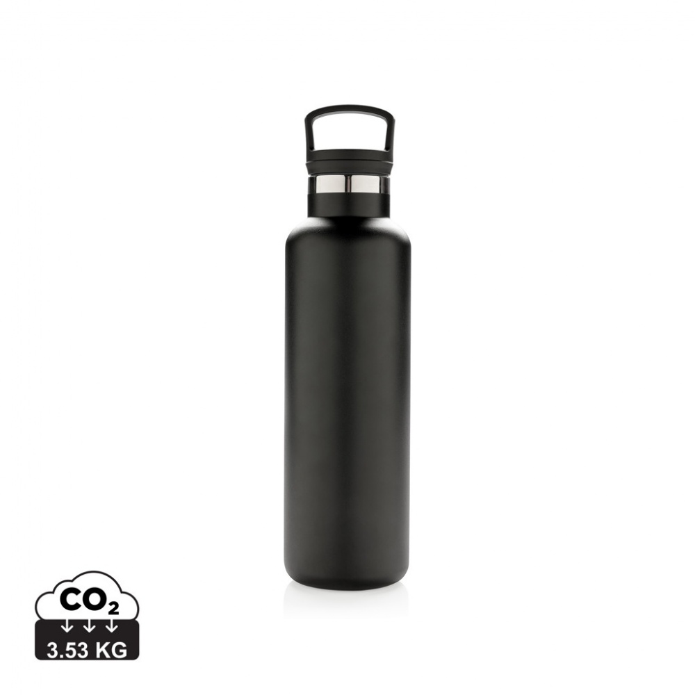 Logo trade promotional giveaway photo of: Vacuum insulated leak proof standard mouth bottle