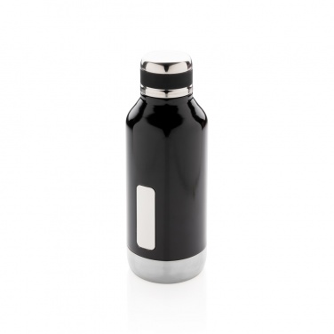 Logotrade business gift image of: Leak proof vacuum bottle with logo plate