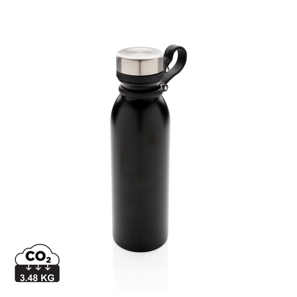 Logo trade promotional items image of: Copper vacuum insulated bottle with carry loop