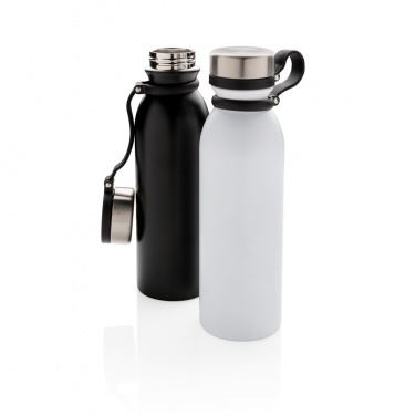 Logotrade promotional giveaway image of: Copper vacuum insulated bottle with carry loop