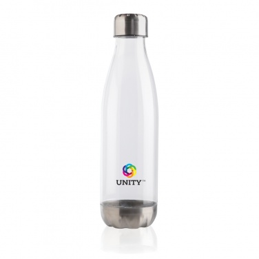 Logo trade promotional giveaways image of: Leakproof water bottle with stainless steel lid