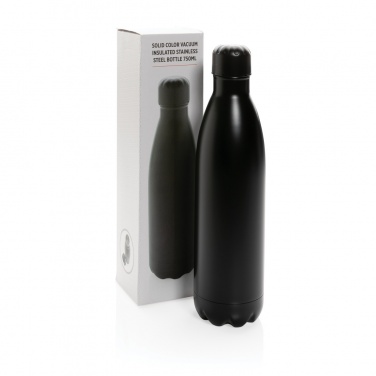 Logo trade promotional product photo of: Solid colour vacuum stainless steel bottle 750ml