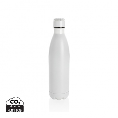 Logo trade promotional merchandise picture of: Solid colour vacuum stainless steel bottle 750ml